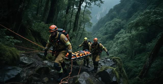 辽宁凤凰山景区发生游客坠落事件 救援队紧急搜救成功寻获