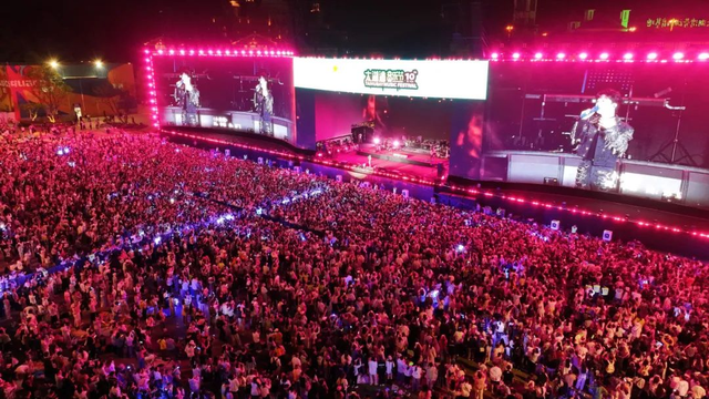 六登央视！14万人奔赴太湖湾音乐节：技术硬核撑起的“顶级现场”