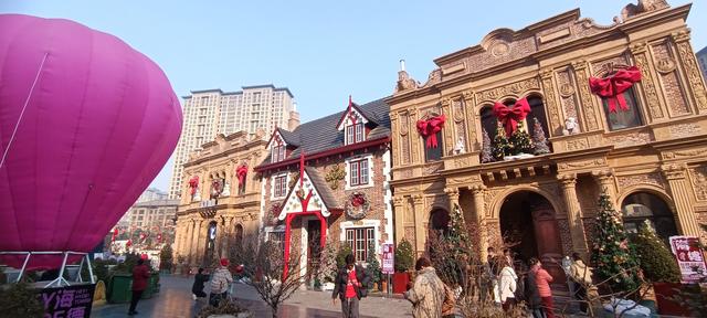 圣诞快乐的海德小镇