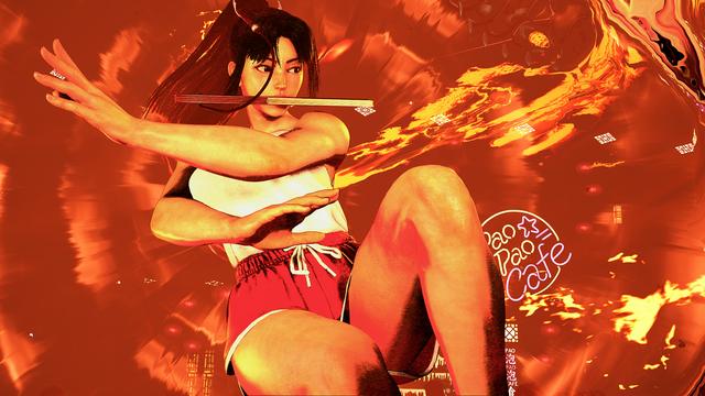 国产游戏终于放开了，不知火舞设计成这样也没事