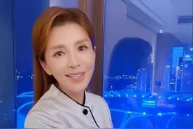 主持人朱迅探班亚运会开幕式彩排，透露康辉刘欣为现场中英文解说图片