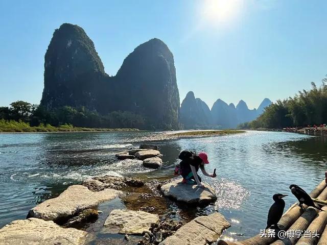徒步漓江精华段——阳堤大桥头-兴坪古镇