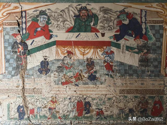 晋北小众三圣寺火了，84幅佛传壁画+元代大殿，冷门却藏大惊喜