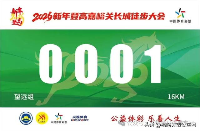 今日10点抢先报名 | 2026 新年登高 嘉峪关长城徒步大会邀你阔步迎新