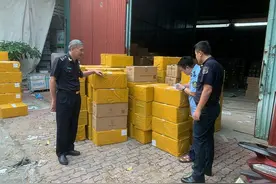 越南从中国进口1250箱约30吨假货，涉案人已被捕图片