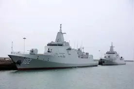 055大驱开进美经济专属区，美舰追着要说法，解放军只回了一句话图片