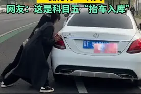 两位网友同时拍到 “侧方停”瞬间图片