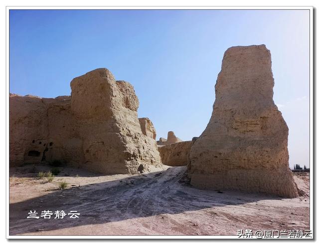甘肃瓜州：丝路上的千年古城堡 - 六工城遗址
