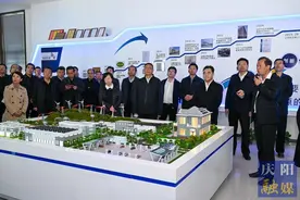 甘肃庆阳市重大项目建设观摩活动在正宁县进行图片