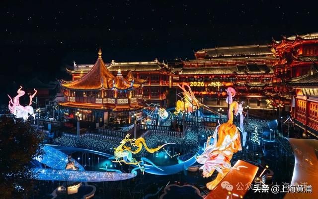 出片10000%！豫园灯亮了，上海就要过年啦！年味“天花板”，第一波美图已刷屏