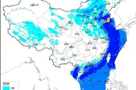 中央气象台1月26日18时继续发布大风黄色预警图片