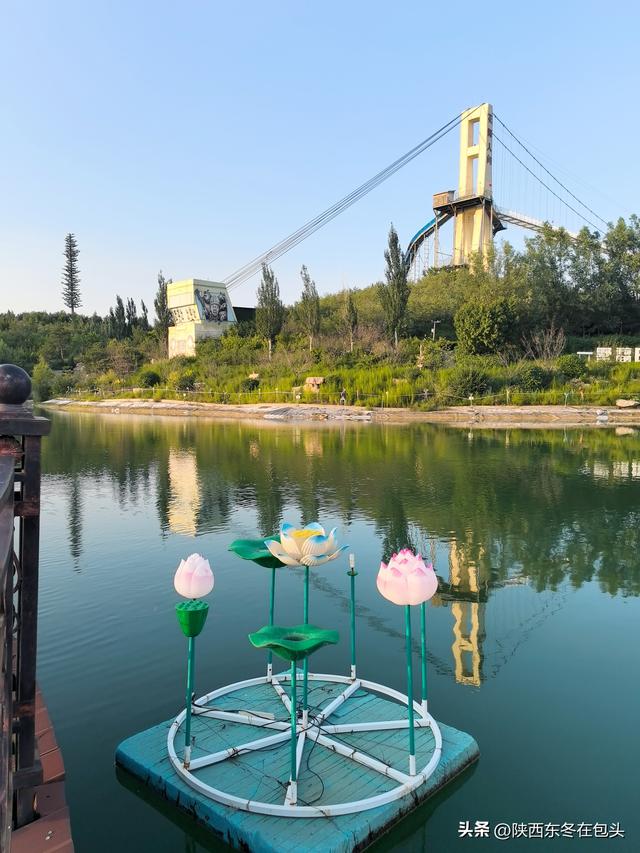 夜游包头石拐花舞人间：一场与家人的初秋闲游