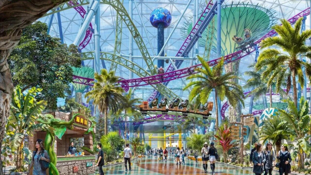 文旅新名片+1！重庆两江新区这里将建主题乐园、室内过山车等→