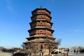 晋彩向未来｜走近应县木塔，品千年古建的神韵与魅力图片