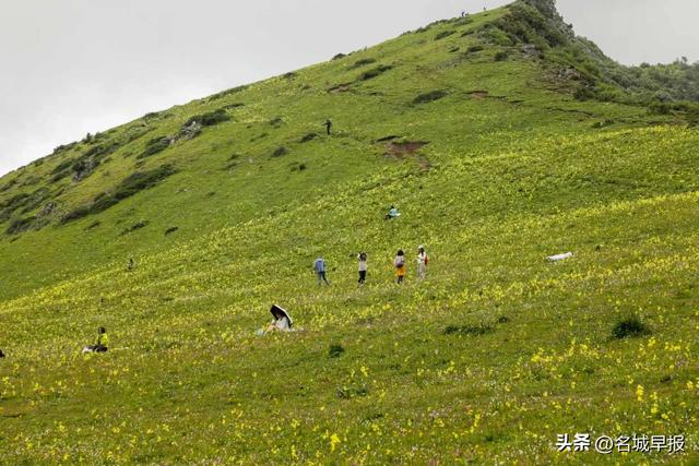 四川阿坝：九顶山风景如画