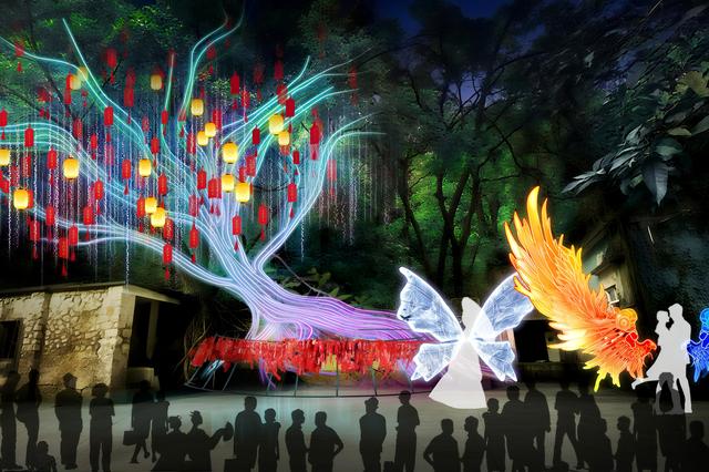 跨年仪式拉满！珠海共乐灯会早鸟票12月19日开抢，闯进山海经幻境