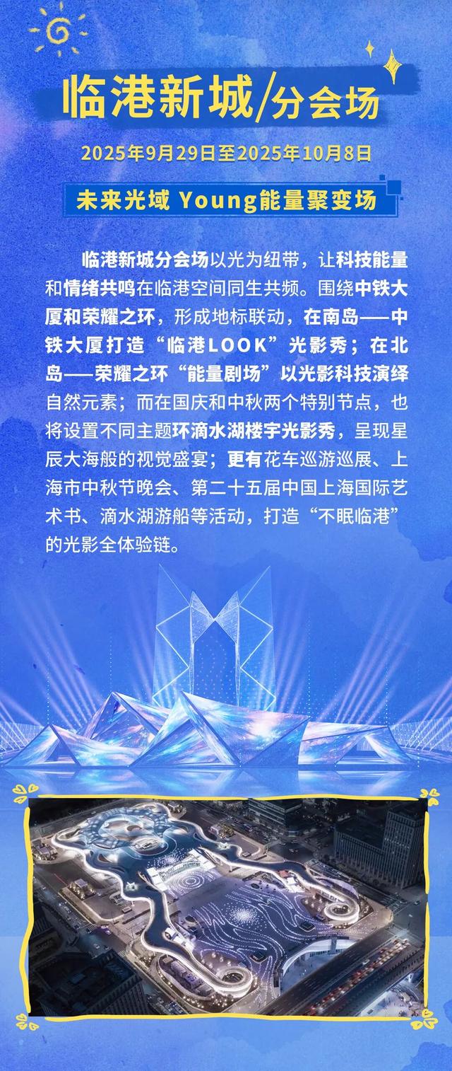 点亮上海！2025第二届上海国际光影节16区活动清单汇总来了~