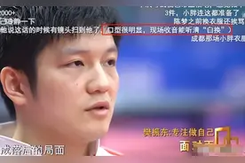 还得是央妈！采访樊振东，播放刘丁硕偷笑画面，网友大赞镜头语言图片