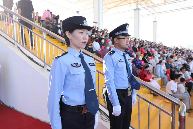 酒泉肃北：凝心聚力筑防线 平安护航那达慕