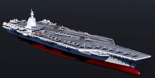 福建舰入列，老美哭丧着脸表示：不击沉它，我们都得跟着学用筷子