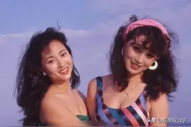 看完刘亦菲小姨年轻时候的泳装照，才知道基因有多强大图片