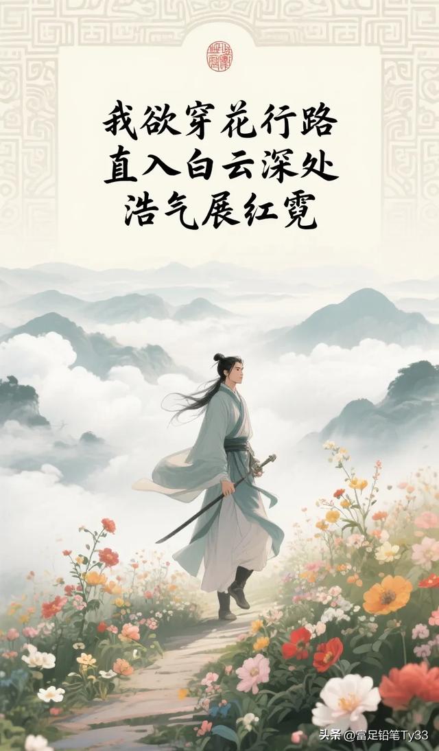 燃爆!穿越花海探秘:直入白云深处寻浩气红霓