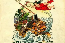 连环画-商朝故事5-彩绘哪吒闹海图片