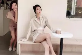 兄弟们，根本顶不住！又纯又欲！还得是台湾省女网红！图片