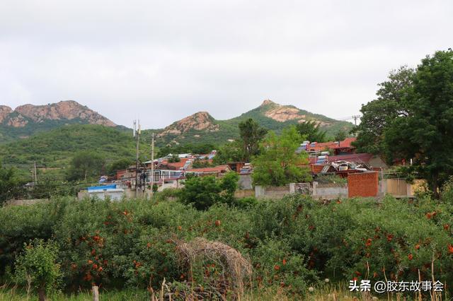 组图：蓬莱龙口交界线上一个山村的实景，名字叫作“石门口”