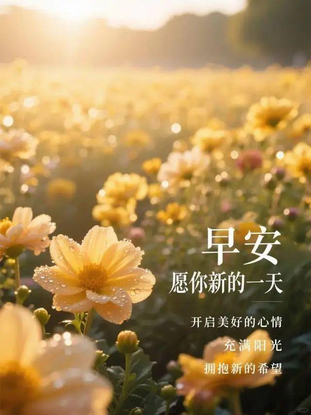 早安正能量简短励志句子，热爱生活，也会被生活治愈。早安！