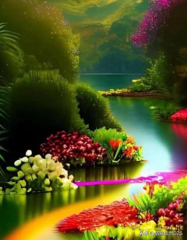 梦幻花园，浪漫无限。