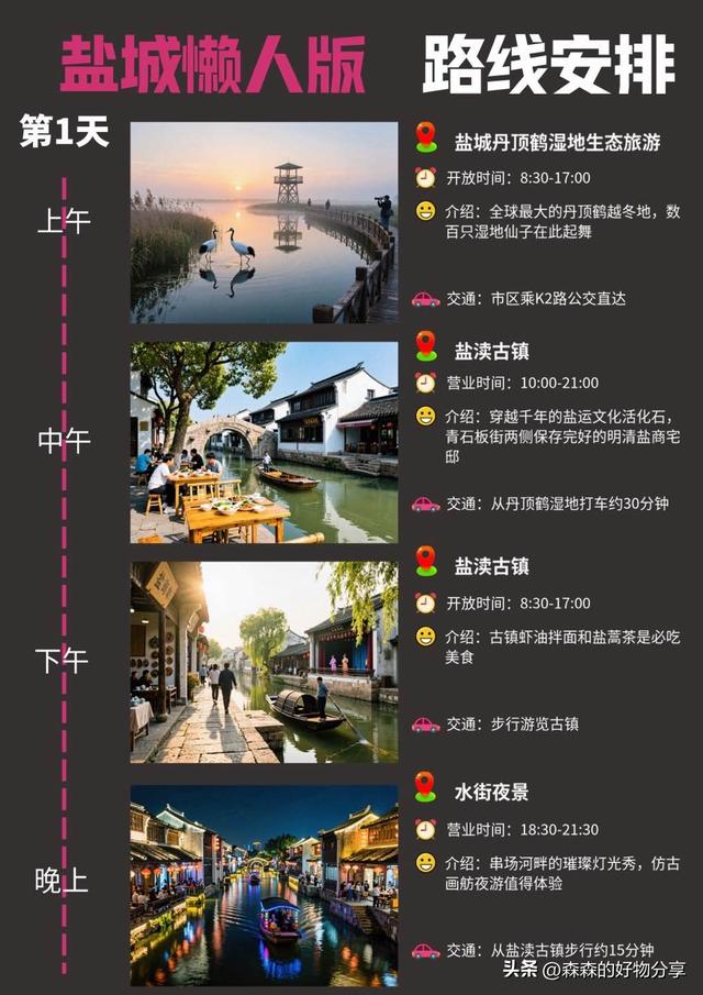 盐城3日漫游指南
