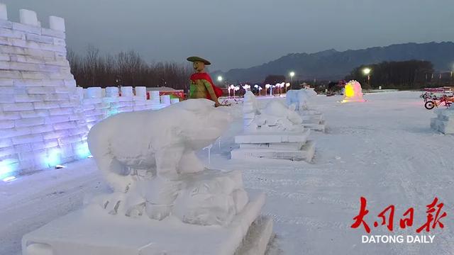 8万多平方米！去灵丘冰雪大世界撒个欢儿