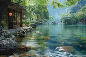 清泉石上流，碧波荡悠悠，此间清境意，如此清泉地是大自然的诗歌图片