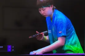 曾世界第一4:0战胜过孙颖莎的朱雨玲复出表现如何？首秀3:0胜对手图片