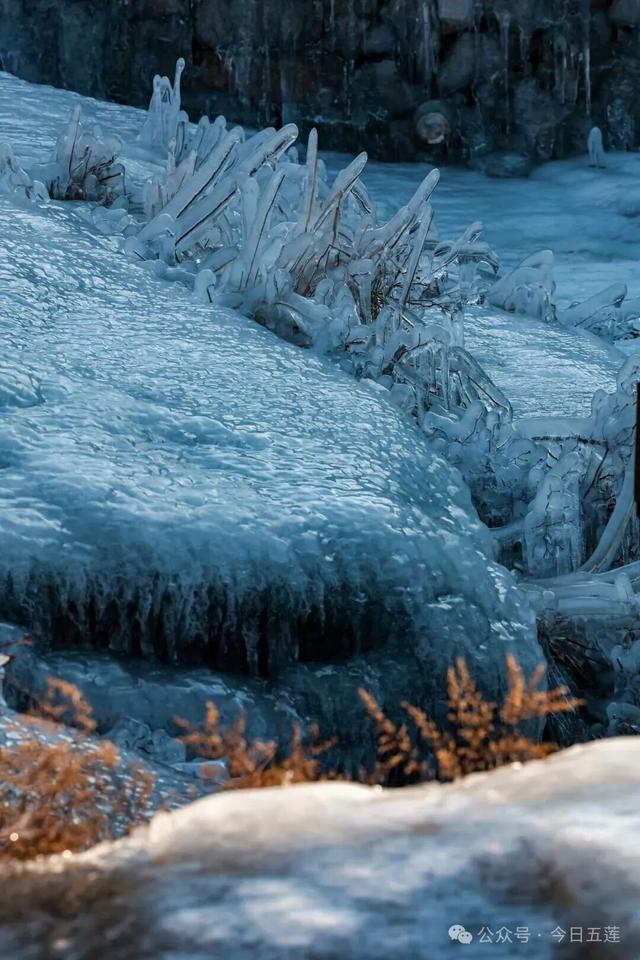 冰瀑绝美！五莲这里新晋网红打卡地！