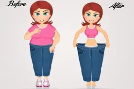 很努力也不瘦，稍微多吃就长胖？图片