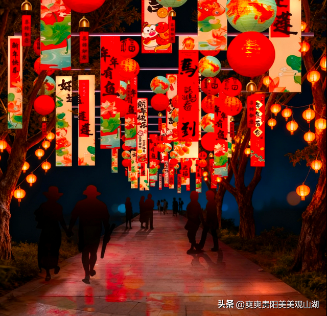 以梦为马 驰骋无疆 2026贵阳观山湖灯会庙市2月10日璀璨亮灯！