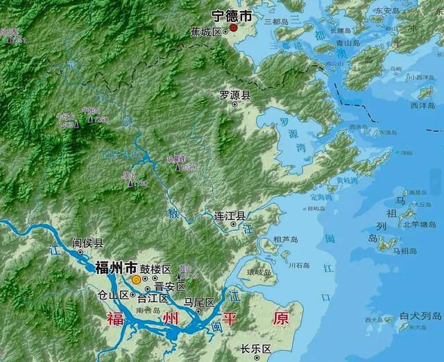 福州仓山区也叫南台岛，面积比厦门岛略小，高楼大厦主要在三江口