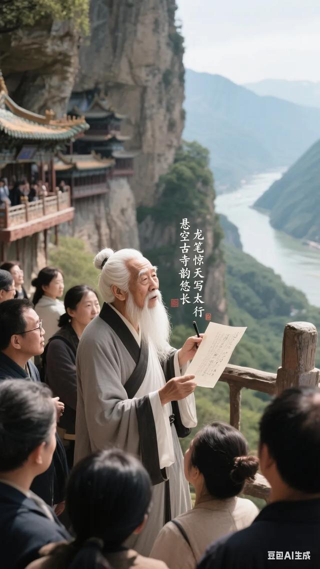 无双道龙赵小荣游记《 一笔祥龙天下行 》（五）关外悬空寺