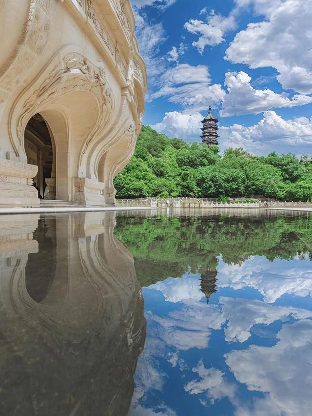 这是南京牛首山接下来的风景预告