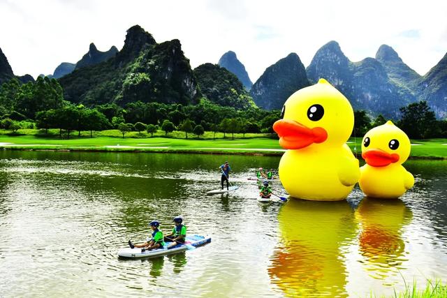 桂林：浆板荡漾桂海晴岚！