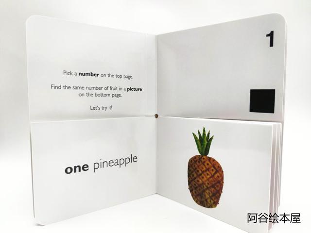 宝贝数数总乱跳？这本书能让他一边指着水果，一边认识数字！