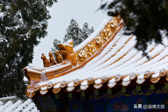 实拍！雪后淄博，秒变水墨仙境！这般古韵浪漫，怎能不心动🤩