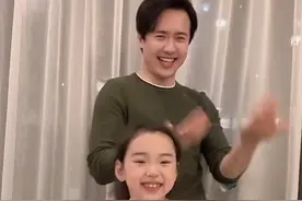 41岁高云翔近照曝光！发腮发福，模样大变，和女儿同框跳舞超有爱图片