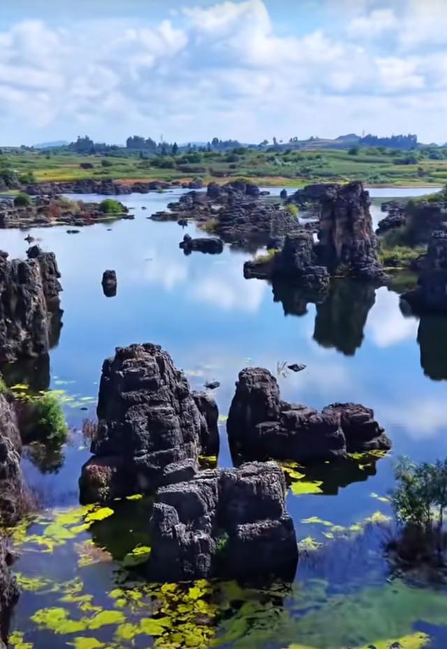 新火起来的地方，水上石林——蓑衣山