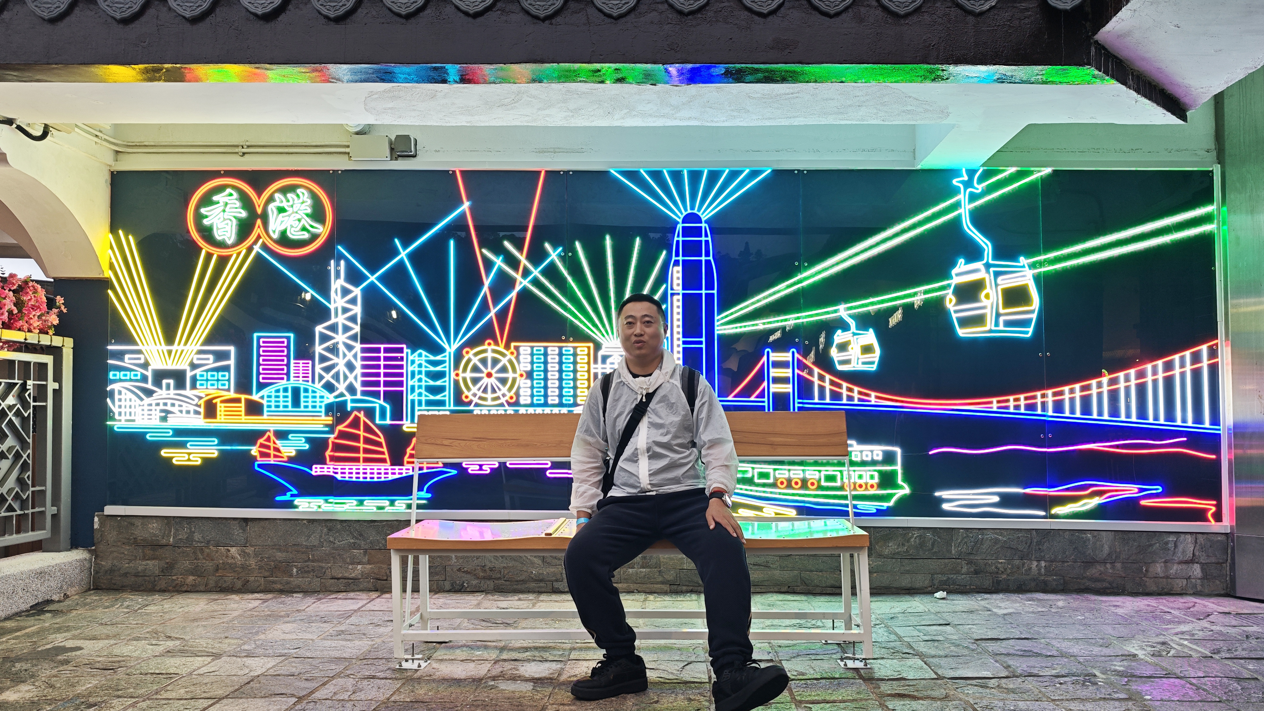 带着小米变焦支架自拍杆2,25年首次出游香港澳门