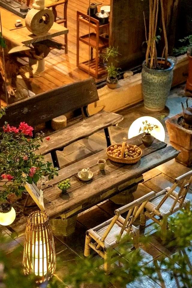 院子接地气，生活才有烟火气