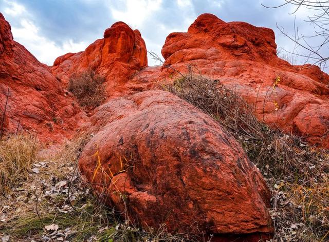 明光这片红石滩,美到让相机发烫