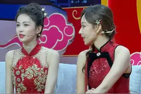 当29岁白鹿和26岁程潇同现春晚舞台，才明白女演员和女团的魅力！图片